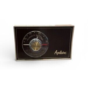 Vintage APRILAIRE Manual Dial Humidistat Control - 410-224-1 J10-2010 11 15-76